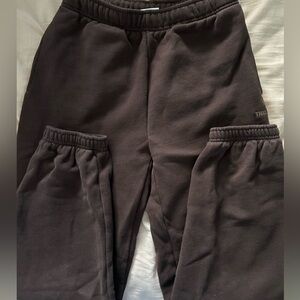 Aritzia TNA sweat fleece cozy fleece mega sweatpants